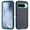 Green, variant on For Google Pixel 9 6.3 inch Life Waterproof Rugged Phone Case,Blue,For Google Pixel 9