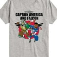 thumbnail image 3 of Marvel Captain America: Brave New World - Falcon Team Up - Toddler And Youth Short Sleeve Graphic T-Shirt, 3 of 5