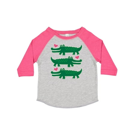 

Inktastic Alligator Crocodile Reptile Gift Toddler Toddler Girl T-Shirt