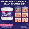 thumbnail image 5 of Dermveda Athlete’s Foot Cream – Extra Strength Treatment for Fungal Relief, Hydrating 2 fl oz, 5 of 5