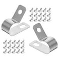 thumbnail image 3 of CTIRCHIU 50Pcs Versatile Cable Clamps for Organized Wiring and Cord Control, 3 of 10