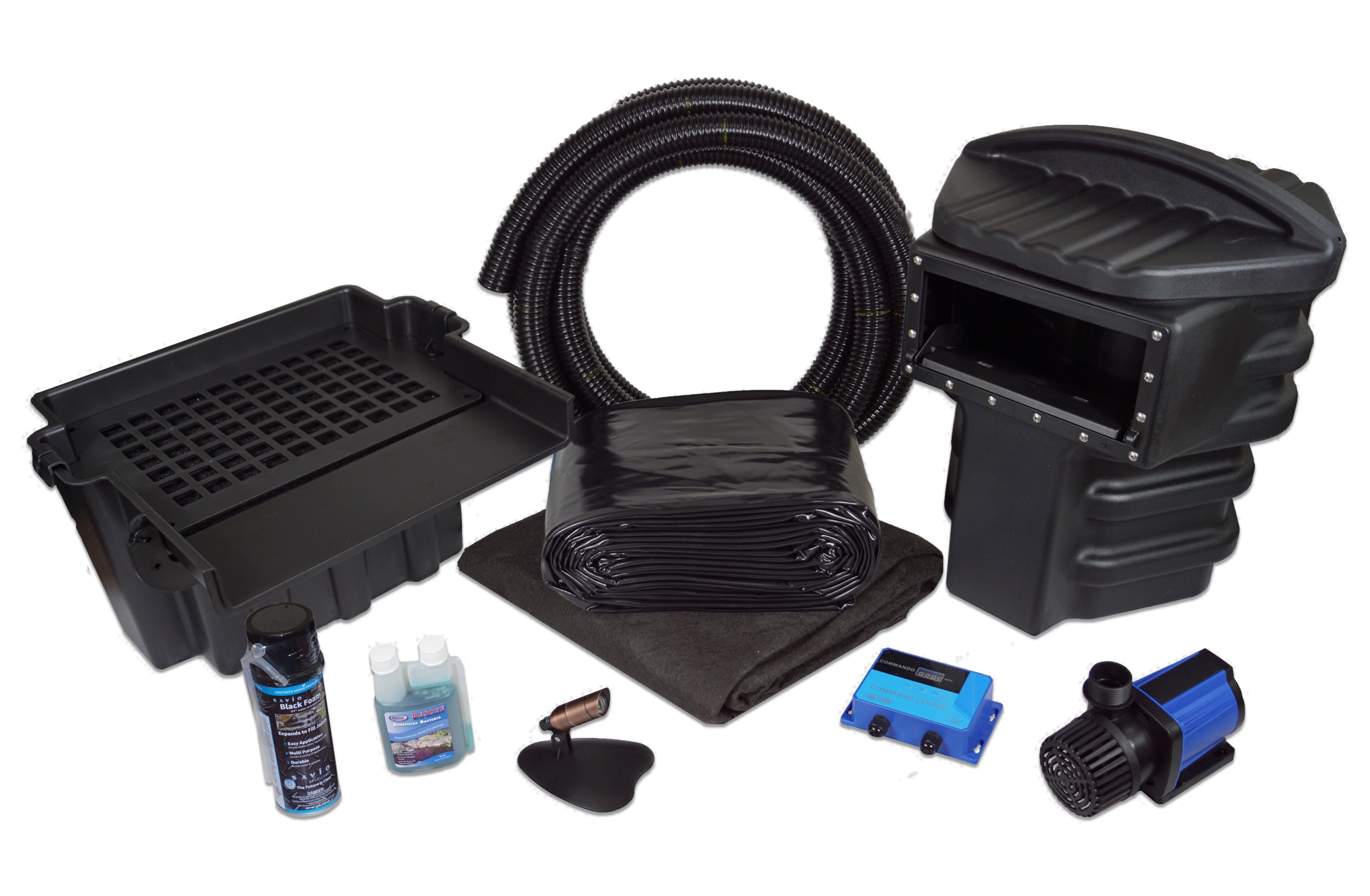 Simply Ponds 3000 Water Garden and Pond Kit with 10 Foot x 20 Foot PVC