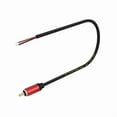 thumbnail image 3 of RCA Male To Bare Wire Open End Pigtail RCA Cable for Amplifier Auditory Video Device Repairs Speaker Wire 30cm, 3 of 10