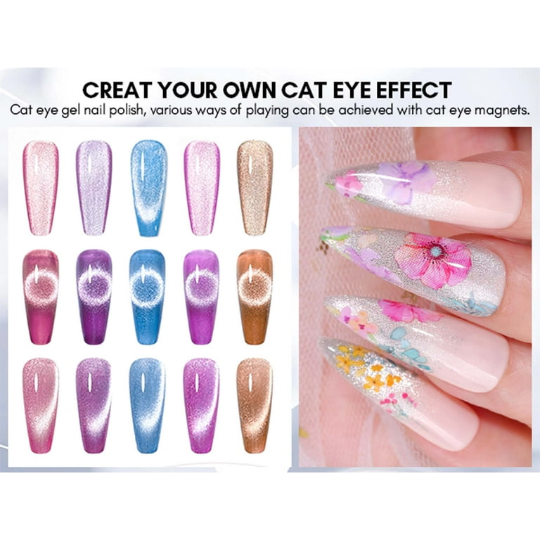 Makartt Cat Eye Gel Nail Polish with Magnet Stick Makartt Cat Eye Gel Nail Polish with Magnet Stick