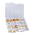 thumbnail image 4 of 140pcs Exquisitos Dudas de Cabello Cuentas Accesorios de Trenza de Moda para Fiestas Bodas, 4 of 7