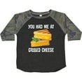 thumbnail image 3 of Inktastic You Had Me at Grilled Cheese Sandwich Boys or Girls Toddler T-Shirt, 3 of 5