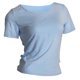 thumbnail image 1 of Camiseta de manga corta con diseño de lazo para niñas y mujeres, blusa informal METRO, 1 of 9