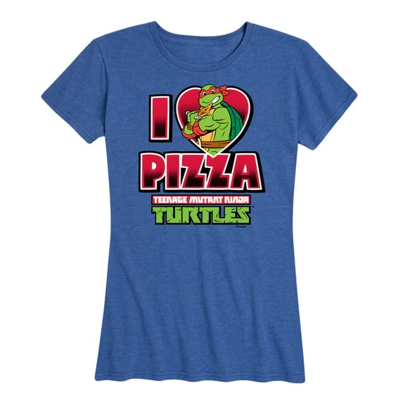 Teenage Mutant Ninja Turtles - I Love Pizza - Women's Short Sleeve Graphic T-Shirt