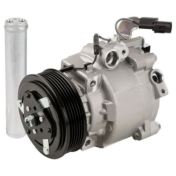 For Mitsubishi Outlander 2009-2015 AC Compressor w/ A/C Drier - BuyAutoParts