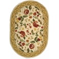 thumbnail image 3 of Safavieh Chelsea Bosworth Oriental Area Rug, Ivory/Beige, 4'6" x 6'6" Oval, 3 of 14