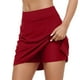 thumbnail image 2 of Falda pantalón ligera y elástica para mujer para correr y jugar al tenis: falda deportiva con forro, tallas reales, poliéster, S-XXL., 2 of 3