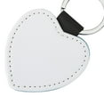 thumbnail image 7 of Sublimation Blank Keychain Craft Keys Holder Key Chain Heart, 7 of 7