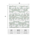 thumbnail image 4 of Rateoe White Birds Printed Mailbox Covers - Easy to Install Fall, Winter, Spring, Summer Mailbox Cover - Weather and UV-Resistant Mailbox Decor - Mailbox Magnetic Covers-21x18 in, 4 of 8