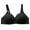 Black, variant on 2025 Summer! Bras for Womens, Ohufall New Large-sized And Thin Women's Bras Push up Underwear Without Steel Rings, 38B/C-46B/C