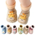 thumbnail image 4 of BJUTIR Winter Boys Girls Baby Socks Shoes Toddler Shoes Floor Socks Shoes Cartoon Rabbit Outwear For 12-18 Months, 4 of 4