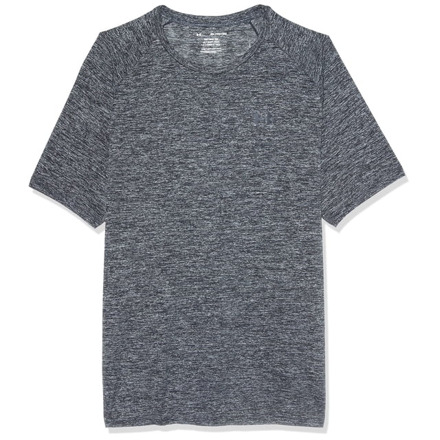 Remera Under Armour Tech 2.0 de manga corta para hombre - 5XL - Gris/Negro