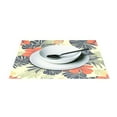 thumbnail image 3 of Ryvnso Placemats Set of 6 Elegant Retro Flowers Dining Mats Heat-Resistant Non-Slip Washable Table Mat, 3 of 8