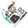 thumbnail image 2 of facefd Carburateur pour Stihl FS87 FS87R FS90K FS90R FS100 Filtre à Carburant FS110, 2 of 9
