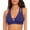 Starry Night, variant on Becca by Rebecca Virtue Womens Plunge Halter Bikini Swim Top