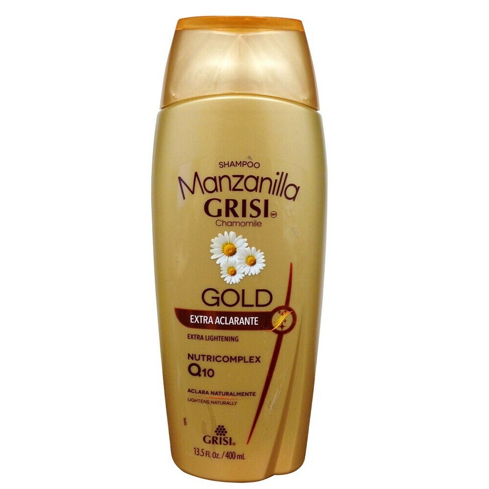 Grisi Manzanilla Chamomile Gold Shampoo. Lightens Hair Naturally. 13.5
