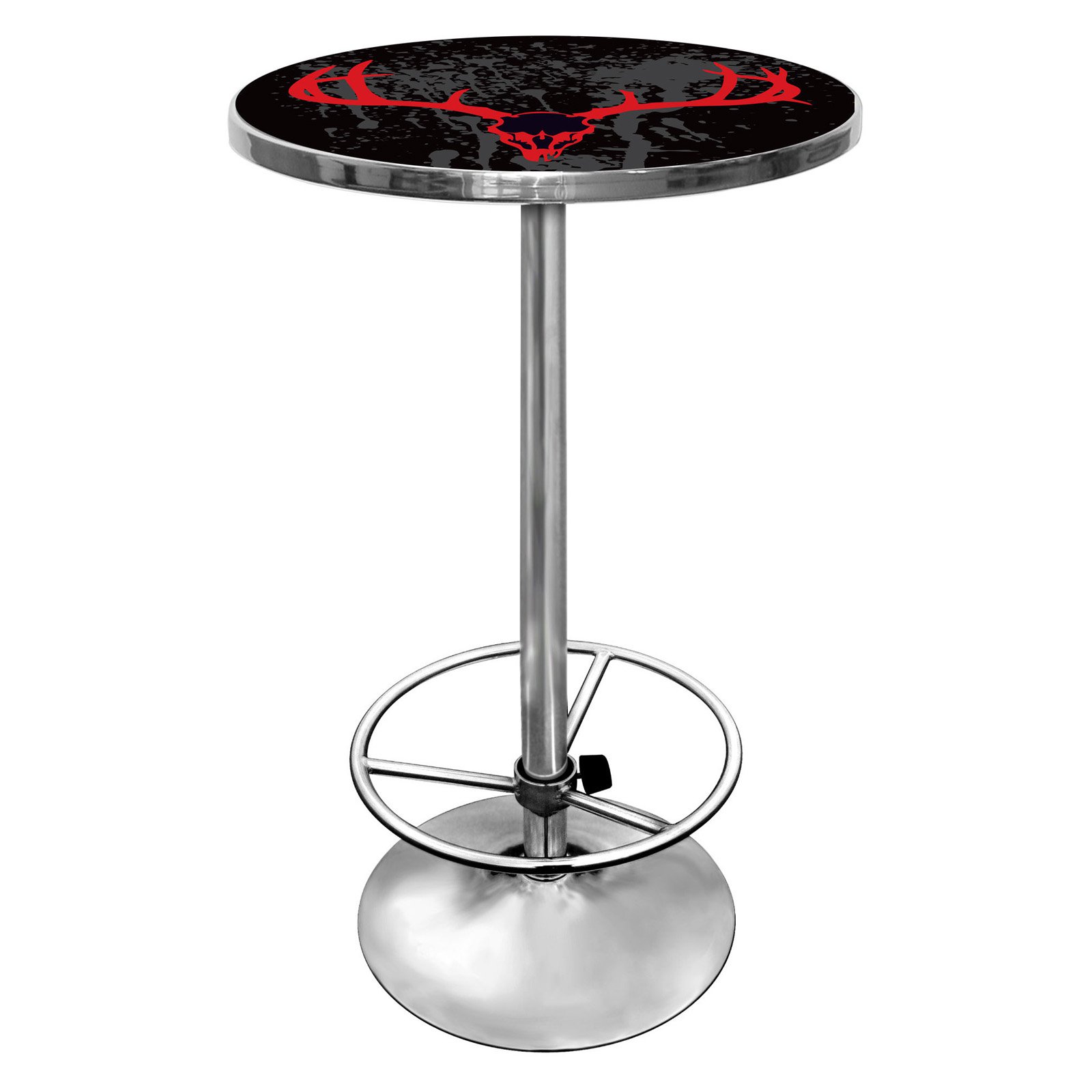 Hunt Skull Gameroom Combo 2 Bar Stools and Table Set