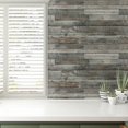 thumbnail image 2 of VEELIKE 15.7''x118'' Wood Wallpaper Peel and Stick Distressed Wood Plank Wallpaper Self Adhesive Thick Rustic Wood Contact Paper for Coutertops Removable Wood Wall Decals for Cabinets Wall Covering, 2 of 9