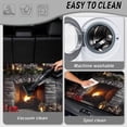 thumbnail image 5 of HUISEFOR Fireplace Car Trunk Mat 29" x 39" Anti Slip Scratchproof All Weather Trunk Protection Cargo Liner Easy To Clean Vehicle Interior Accessories Suitable for Most Cars, 5 of 7