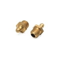 thumbnail image 2 of Unique Bargains 20Pcs M12 x 1.25 Thread Brass Straight Grease Zerk Nipple Fitting for Auto Car, 2 of 2