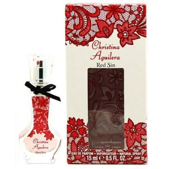 RED SIN * Christina Aguilera 0.5 oz / 15 ml Eau de Parfum (EDP) Women Perfume