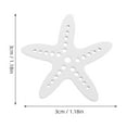 thumbnail image 2 of Wooden Sea Star Decor Accessories for Home Desk Wall 100pcs Ocean Theme White Wooden Ornaments, 2 of 8