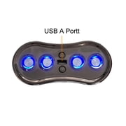 Mulin 6 Button Switch Hand Controller Model MLSK46-F with USB for Power Recliner Electric Sofa