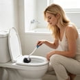 thumbnail image 1 of Toilet Brush Wall Mounted Household Toilet Cleanning Brush For Bathroom Cleaning, 1 of 6