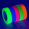 thumbnail image 4 of Cotton Tapes Neon Tape Warning Neon Tape UV Tape Stage Props Wedding Home, 4 of 8