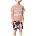 thumbnail image 5 of UAYOTSE Girl Clothes Set Summer Kid 1T 2T 3T Girl Clothes Shorts Set Floral Summer Outfits Cute Kid Clothes,Sizes 5-6 Years, 5 of 6