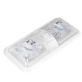 thumbnail image 1 of RV Ceiling Light, 48 LEDs 8W 2 Dome Boat LED Ceiling Light ABS High Brightness With 3 Way Switch For Yacht, 1 of 8