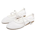 thumbnail image 2 of Zapatos Vestir Diarios para Mujer Bailarinas Malla Cómodas Antideslizantes El Y La Oficina, 2 of 9
