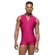 thumbnail image 3 of Chaleco con cremallera de cuello alto para hombre, traje de baile de una pieza para gimnasia deportiva y fitness para hombre, 3 of 4