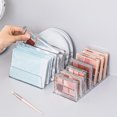 thumbnail image 1 of YAOMOBB Plateau de Rangement Transparent Visible Multifonctionnel Support de Rangement pour Argent et Palette, 1 of 6