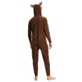 thumbnail image 3 of Adult Mens Novelty Halloween Costume Fleece Pajama Jammies Onesie Onsie Reindeer S, 3 of 3