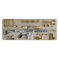 thumbnail image 2 of LSLJS Cool Military Weapon Build Weapon Parts Display Large Gaming Mouse Pad, 2 of 3
