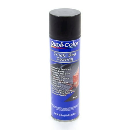 Dupli-Color 16.5oz Black TRUCK BED COATING Aerosol Vinyl Polymer TR250