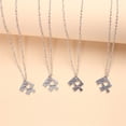 thumbnail image 5 of Juego de 4 collares de la amistad Best Friend Forever, collar con colgante de rompecabezas, conjunto de joyería para mujeres, hermanas y amigas, 5 of 5