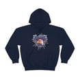 thumbnail image 2 of America Land Of The Free Unisex Heavy Blend™ Hooded Sweatshirt, 2 of 9