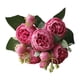 thumbnail image 1 of Ramo de rosas artificiales de imitación, elegante arreglo floral DIY, rosas artificiales de , flores para decoración de interiores y exteriores de, 1 of 8