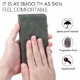 thumbnail image 6 of Feishell Wallet Case For iPhone 12 Pro/12, Magnetic Folio Card Slots Holder Kickstand Premium PU Leather TPU Shockproof Interior Protective Case [RFID Blocking] For iPhone 12/12 Pro, Gray, 6 of 10
