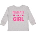 thumbnail image 3 of Inktastic Nana's Girl Grandchild Girls Long Sleeve Toddler T-Shirt, 3 of 5
