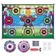 thumbnail image 1 of Juego de tapete para pelota de fútbol, ​​regalo para lanzar al blanco, juego de fiesta para parque, césped y patio trasero. Estilo D, 1 of 9