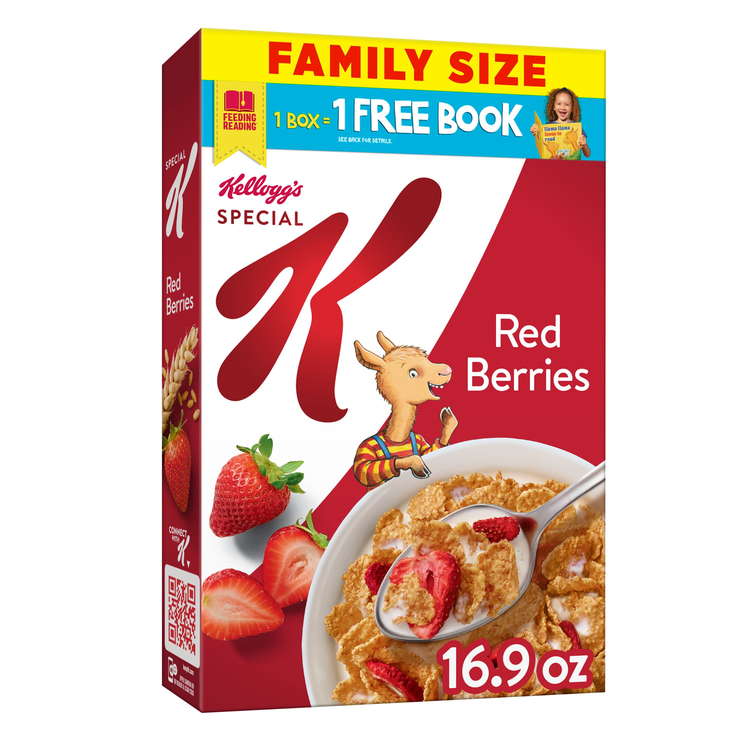 Kellogg's Special K Breakfast Cereal, Red Berries, 11.7 Oz ...