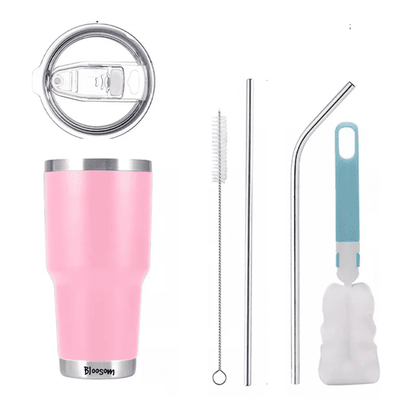 Vaso Térmico Bloosom De 30oz Acero Inoxidable rosa