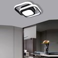 thumbnail image 4 of Lámpara techo canal pasillo con vestíbulo casa 2 anillos AC110-220V regulable, 4 of 9